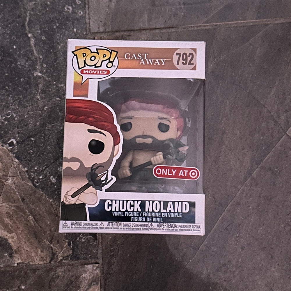 Funko Pop Castaway Chuck Nolan New in box, never been opened